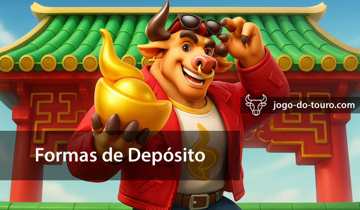 Formas de depósito: como colocar saldo para jogar Jogo do Touro no Brasil